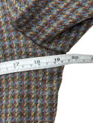 90S YSL BLAZER VINTAGE PLAID GREY MENS PRE OWNED