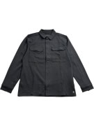 Giacca Saluzzo casual stile italiano con logo nera da uomo L