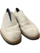 SALVATORE FERRAGAMO LOAFERS CLASSIC CREAM MENS PRE OWNED EU47