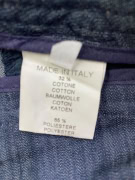 SANDRO FERRONE DENIM SKIRT VINTAGE LOGO BLUE WOMEN XL