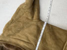 1980s SHEARLING ΔΕΡΜΑΤΙΝΟ ΜΠΟΥΦΑΝ ΜΠΟΥΚΛΕ ΚΑΦΕ ΑΝΤΡΙΚΟ PRE OWNED L