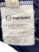 SERGIO TACCHINI ΑΜΑΝΙΚΗ ΜΠΛΟΥΖΑ POLO 90s EMBROIDERED LOGO ΜΠΛΕ ΣΚΟΥΡΟ ΓΥΝΑΙΚΕΙΑ L