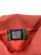 Sergio Tacchini Αμάνικη Polo Vintage Logo Κοραλλί Γυναικεία M