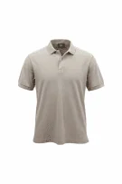 SERGIO TACCHINI ΜΠΛΟΥΖΑ POLO 90s EMBROIDERED LOGO BEIGE UNISEX L