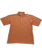 SERGIO TACCHINI POLO SHIRT VINTAGE WITH LOGO ORANGE MEN'S XXL