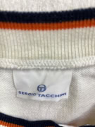 SERGIO TACCHINI Maglietta VINTAGE con logo bianca da uomo L