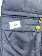 SERGIO TACCHINI Puffer Coat Vintage Logo Navy Blue Women’s XL