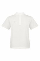 SERGIO TACCHINI 90S  POLO SHIRT GRAPHIC OFF WHITE UNISEX PRE OWNED L