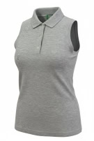 Sergio Tacchini Polo Sleeveless T-Shirt Classic Logo Γκρι ΓΥΝΑΙΚΕΙΟ M