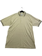 SERGIO TACCHINI Polo T-Shirt Golf Logo Beige UNISEX XXL