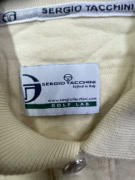 SERGIO TACCHINI Polo T-Shirt Golf Logo Beige UNISEX XXL