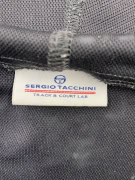 SERGIO TACCHINI Ζακέτα Hoodie Με Φερμουάρ Sport Με Λογότυπο Μαύρη Unisex S/M