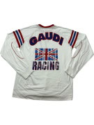 Sinclair Motor Oil Vintage Racing Long Sleeve T-Shirt Number 1 White Men’s L