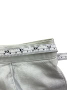 SISLEY ΦΟΥΣΤΑ VINTAGE DENIM LOGO ΛΕΥΚΟ ΓΥΝΑΙΚΕΙΑ S