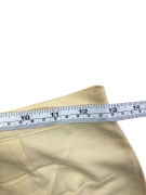 SISLEY VINTAGE MINI SKIRT WITH FRONT SLIT BEIGE WOMENS S
