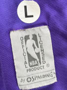 SPALDING PANTALONI TUTA VINTAGE SPORTSWEAR VIOLA UOMO PRE OWNED L