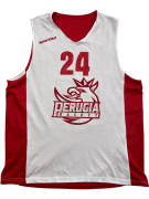 SPORTIKA PERUGIA BASKETBALL JERSEY REVERSIBLE ΛΕΥΚΟ/ΚΟΚΚΙΝΟ ΑΝΔΡΙΚΟ XL