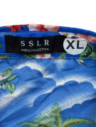 SSLR CAMICIA ALOHA BLU UOMO PRE OWNED XL