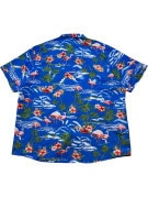 SSLR CAMICIA ALOHA BLU UOMO PRE OWNED XL