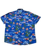 SSLR CAMICIA ALOHA BLU UOMO PRE OWNED XL