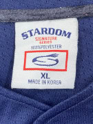 STARDOM BASEBALL SHIRT COLLEGIATE BLUE MEN PRE OWNED XL