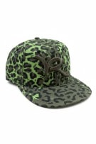 STARTER BLACK LABEL SNAPBACK ΚΑΠΕΛΟ LEOPARD PATTERN BIG LOGO STREETWEAR ΠΡΑΣΙΝΟ UNISEX OSFM
