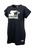 STARTER BLACK LABEL T-SHIRT DRESS LOGO ΜΑΥΡΟ ΓΥΝΑΙΚΕΙΟ L