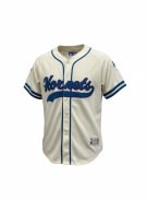 STARTER Charlotte Hornets NBA Jersey stile baseball vintage BIANCO da uomo XL