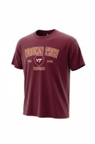 Starter Virginia Tech Hokies T-Shirt bordeaux unisex
