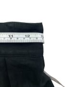 STEFANEL GONNA MINI VINTAGE SVASATA SENZA LOGO NERA DONNA S