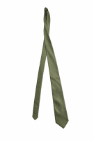 STEFANEL TIE SILK GREEN MEN PRE OWNED