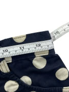 STEFANEL MINIGONNA A POIS BLU/BIANCO DONNA XS