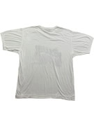 STEFANEL T-SHIRT VINTAGE BLUE HAWAII BIANCO UOMO L