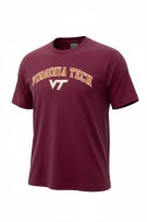 Steve & Barry’s Virginia Tech T-Shirt Μπορντό Unisex