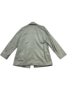 Steve Sinclair Giacca in pelle Grigio-Verde (XL)