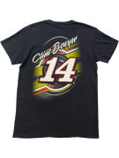 STEWART HAAS RACING ΜΠΛΟΥΖΑ GRAPHIC RACING ΜΑΥΡΗ ΑΝΤΡΙΚΟ PRE OWNED S