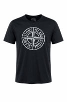 STONE ISLAND GRAPHIC TEE BLACK ΑΝΤΡΙΚΟ PRE OWNED M