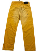 STONE ISLAND DENIM PANTS VINTAGE COMPASS LOGO YELLOW MEN'S MEDIUM