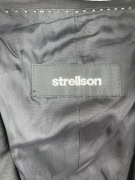 Strellson Blazer Κλασικό Μαύρο Ανδρικό XL
