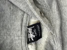 STUSSY FELPA CON CAPPUCCIO MINIMAL GRIGIO UOMO PRE OWNED S
