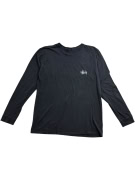 STÜSSY Μακρυμάνικη Μπλούζα Logo Streetwear Μαύρο Unisex M