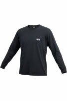 STÜSSY Μακρυμάνικη Μπλούζα Logo Streetwear Μαύρο Unisex M