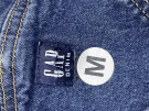 GAP TUTA IN DENIM VINTAGE BLU UNISEX PRE OWNED M