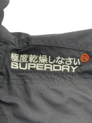 Superdry Black Hooded Jacket