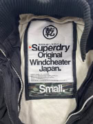 Superdry Windcheater Jacket Casual Logo Black Unisex S-M