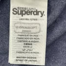 SUPERDRY T SHIRT MINIMAL NAVY UNISEX PRE OWNED M