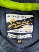 SUPERDRY T-SHIRT VINTAGE LOGO BLUE MENS M