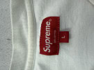 SUPREME T SHIRT MINIMAL BIANCO UOMO PRE OWNED L