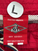SURF BEAR COSTUME SPORTIVO ROSSO UOMO PRE OWNED L