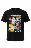 TALLADEGA NIGHTS T SHIRT GRAPHIC RACING NERO UOMO PRE OWNED L